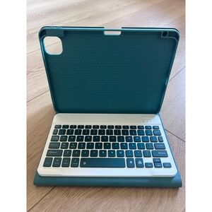 Teal Bluetooth Keyboard Case Cover for Apple iPad Pro 11 Inch